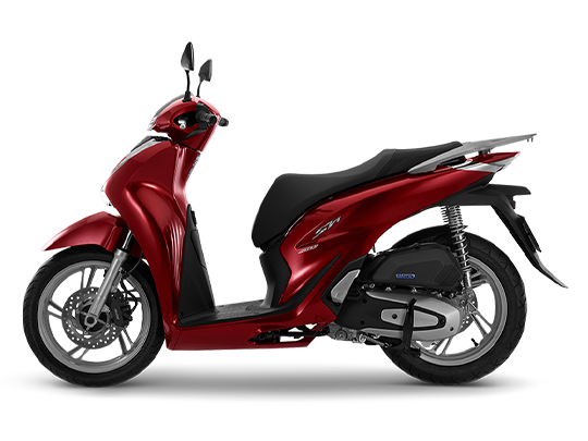 Honda SH160i Đỏ Đen Tiêu Chuẩn